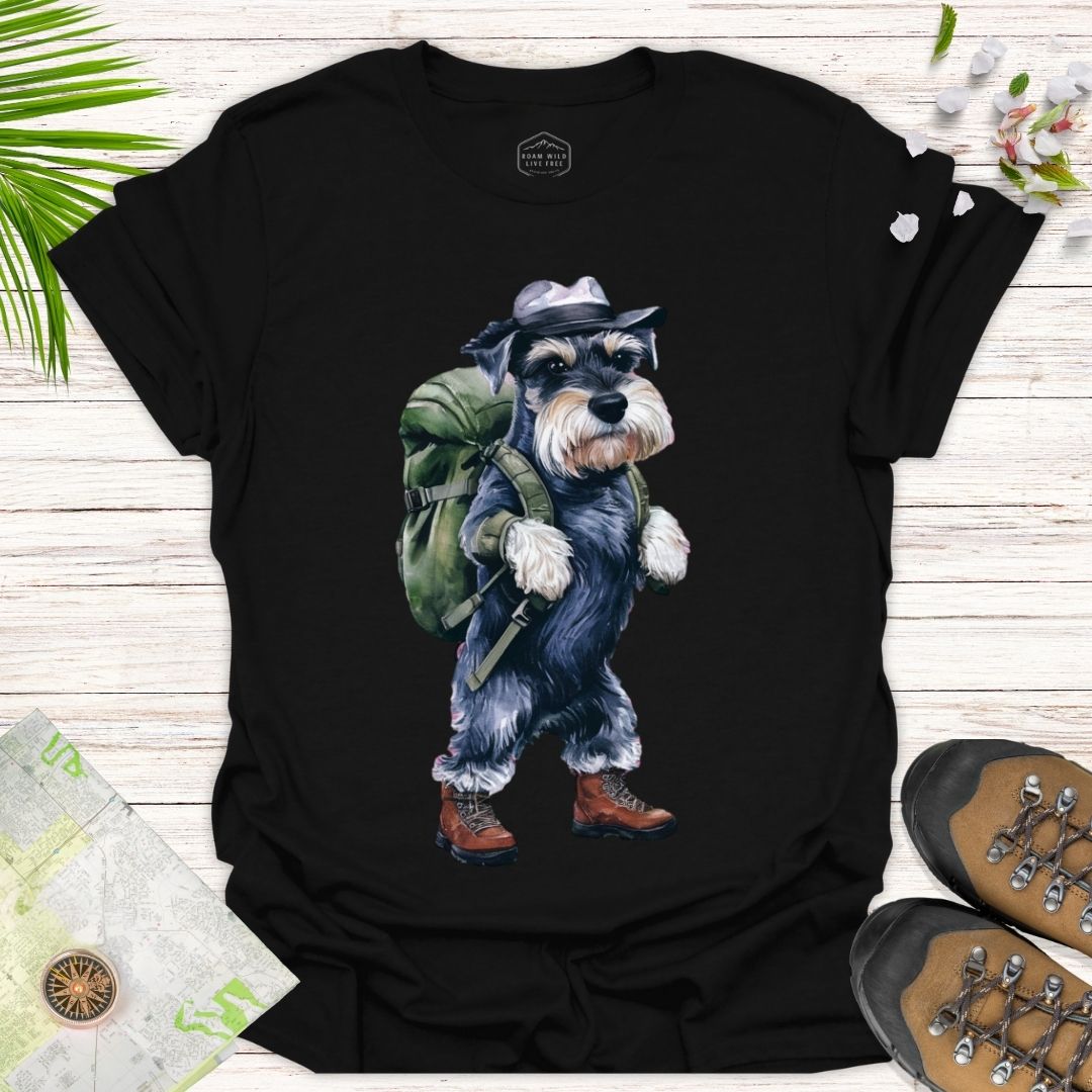 Animal Adventurers Miniature Schnauzer Unisex Tee