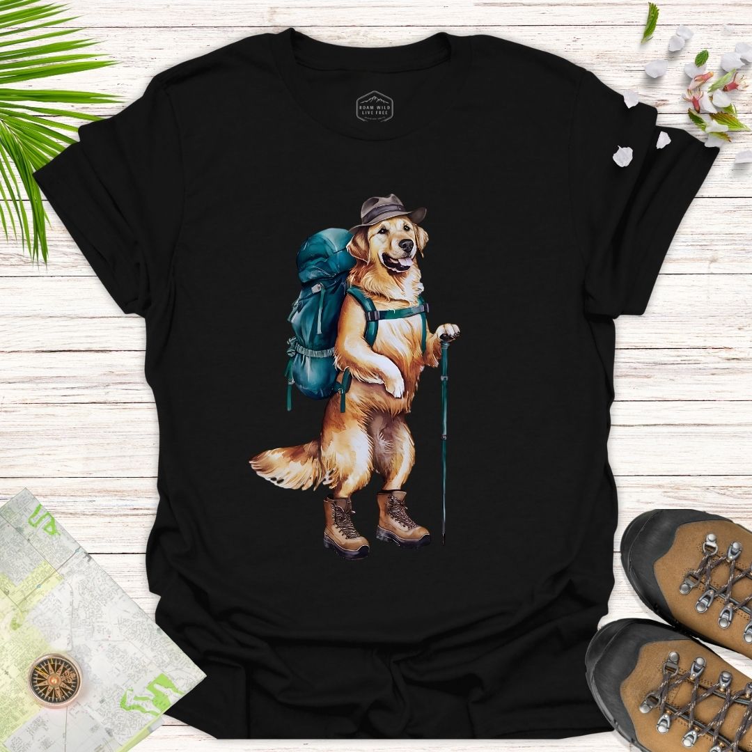 Animal Adventurers Golden Retriever Unisex T-Shirt