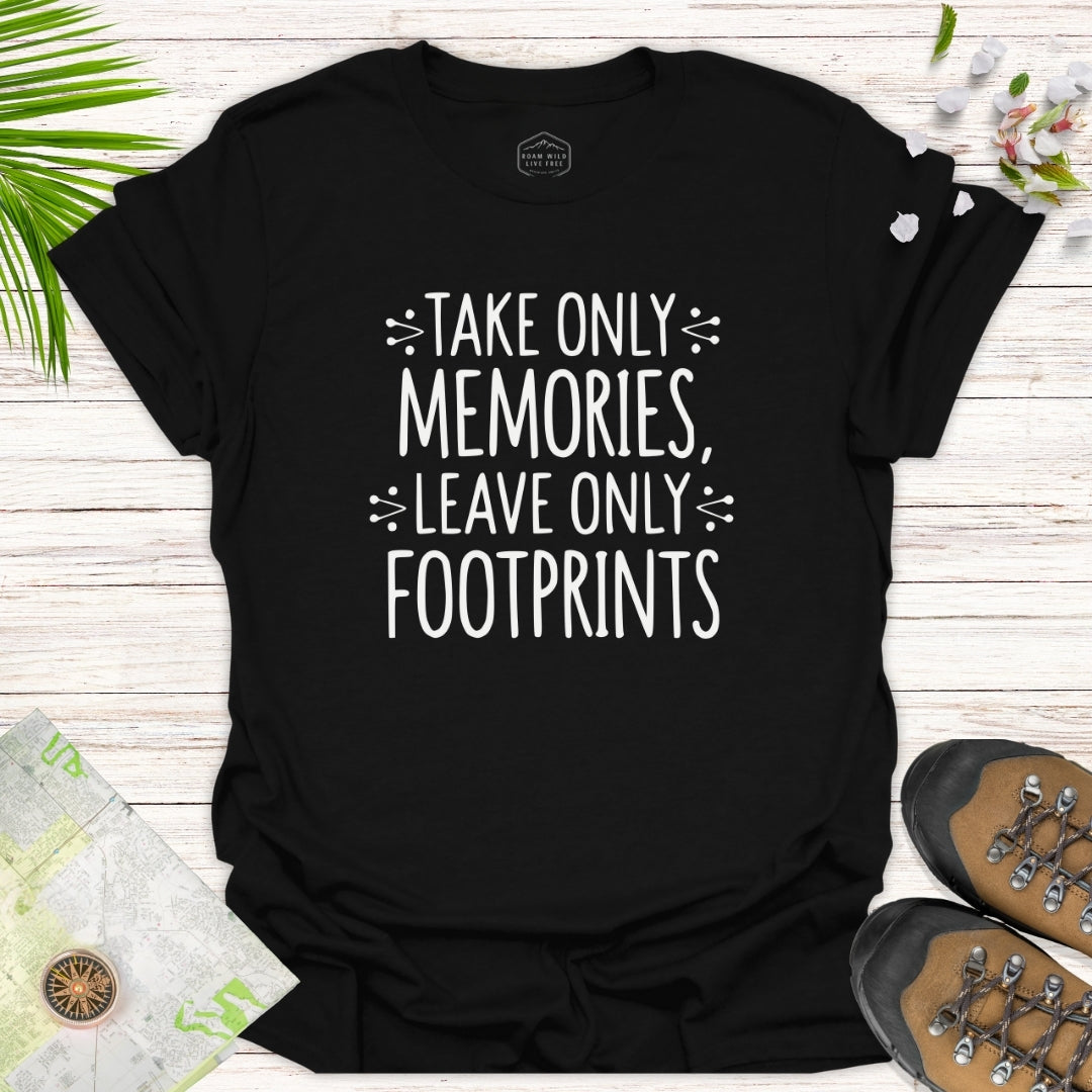 Leave Only Footprints Unisex T-Shirt