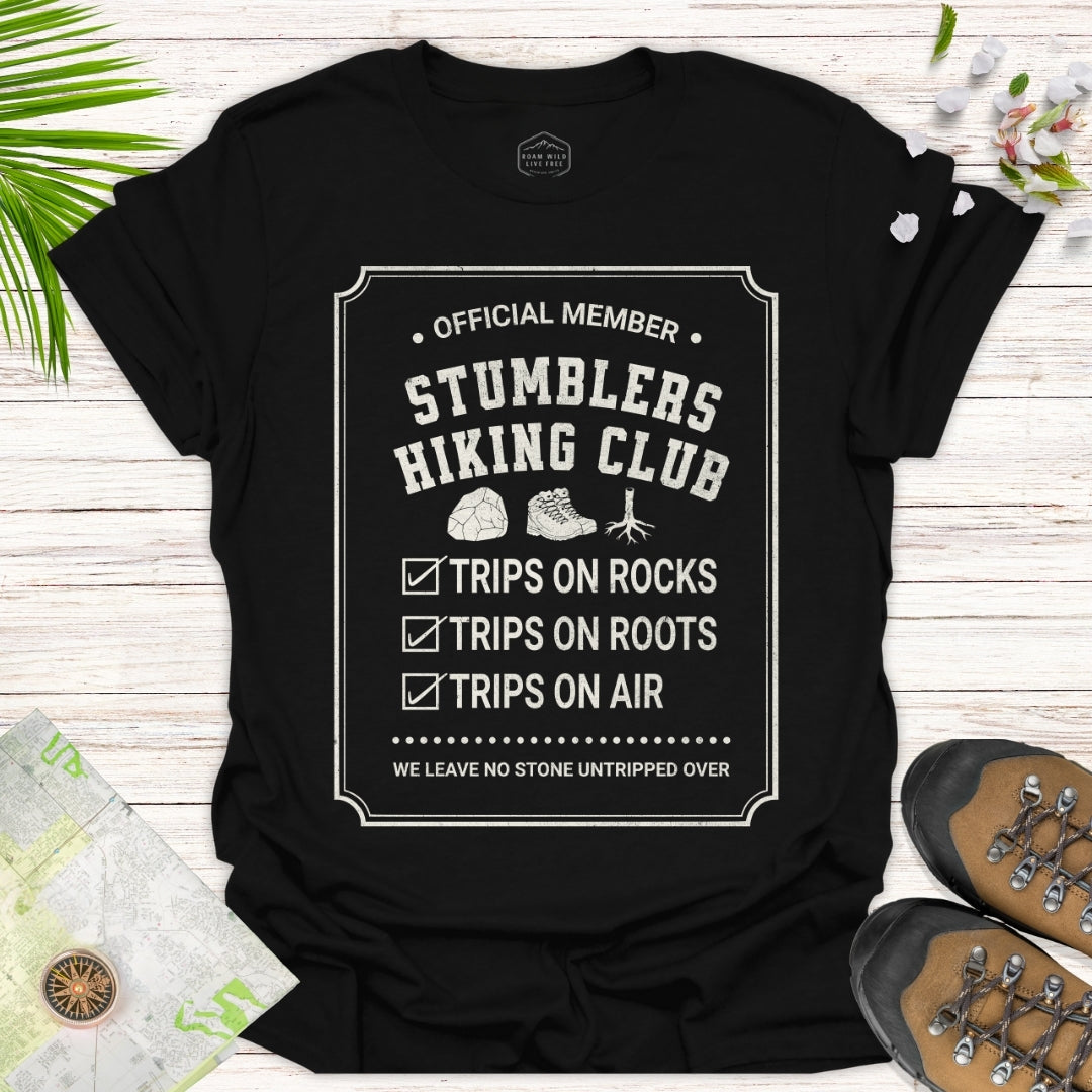 Official Member Stumblers Hiking Club Unisex T-Shirt