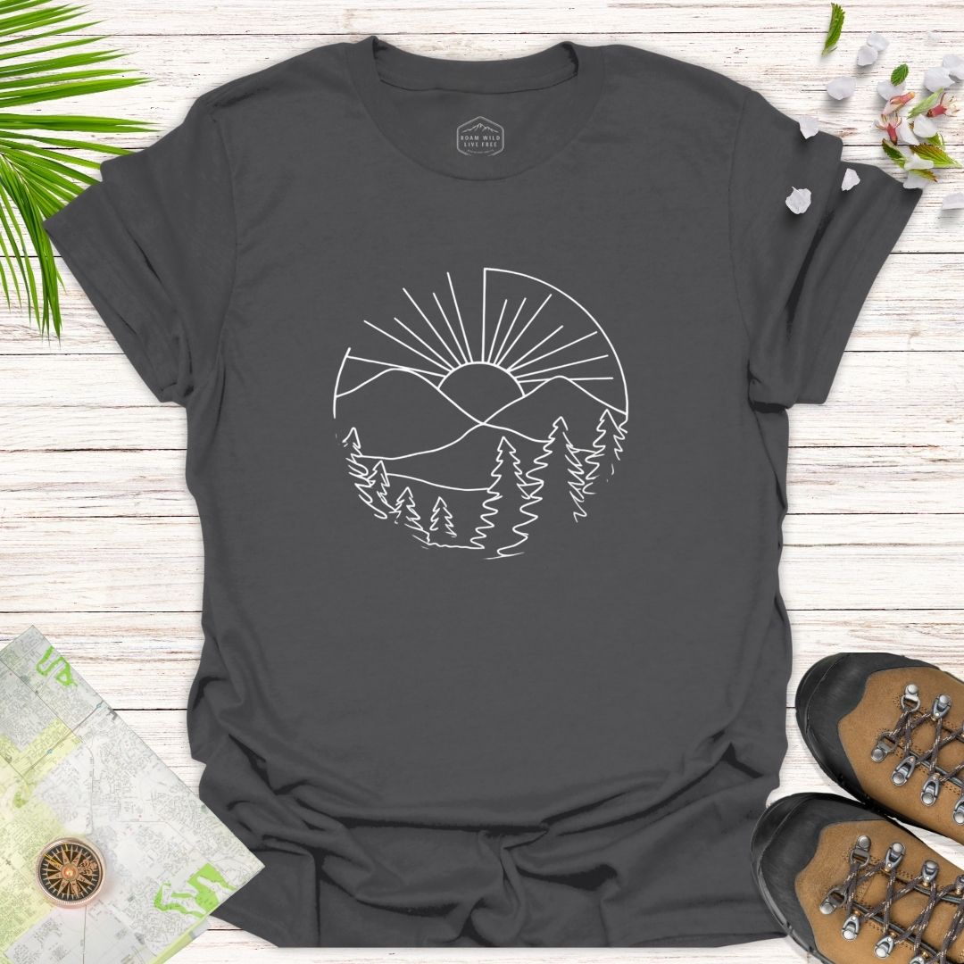 Sunrise Silhouette Unisex T-Shirt