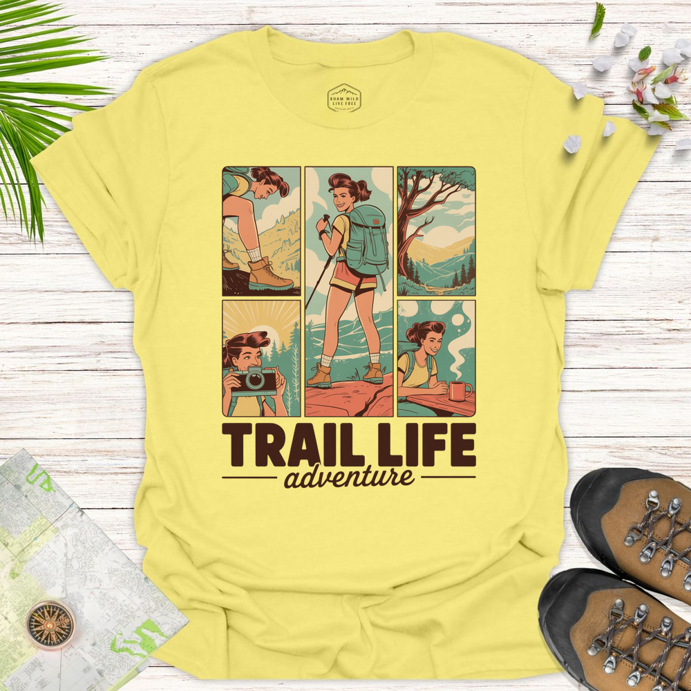 Trail Life Adventure Unisex T-Shirt - Cornsilk