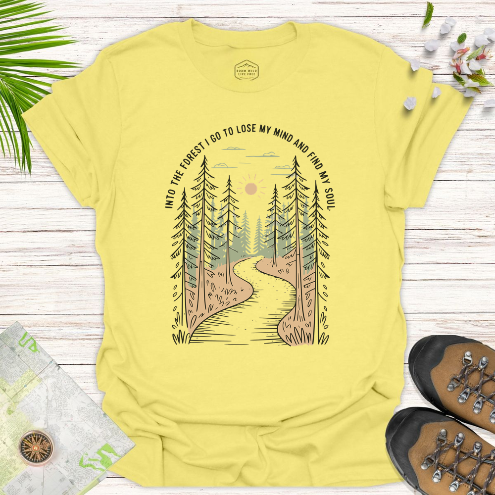 Find My Soul Unisex T-Shirt - Cornsilk
