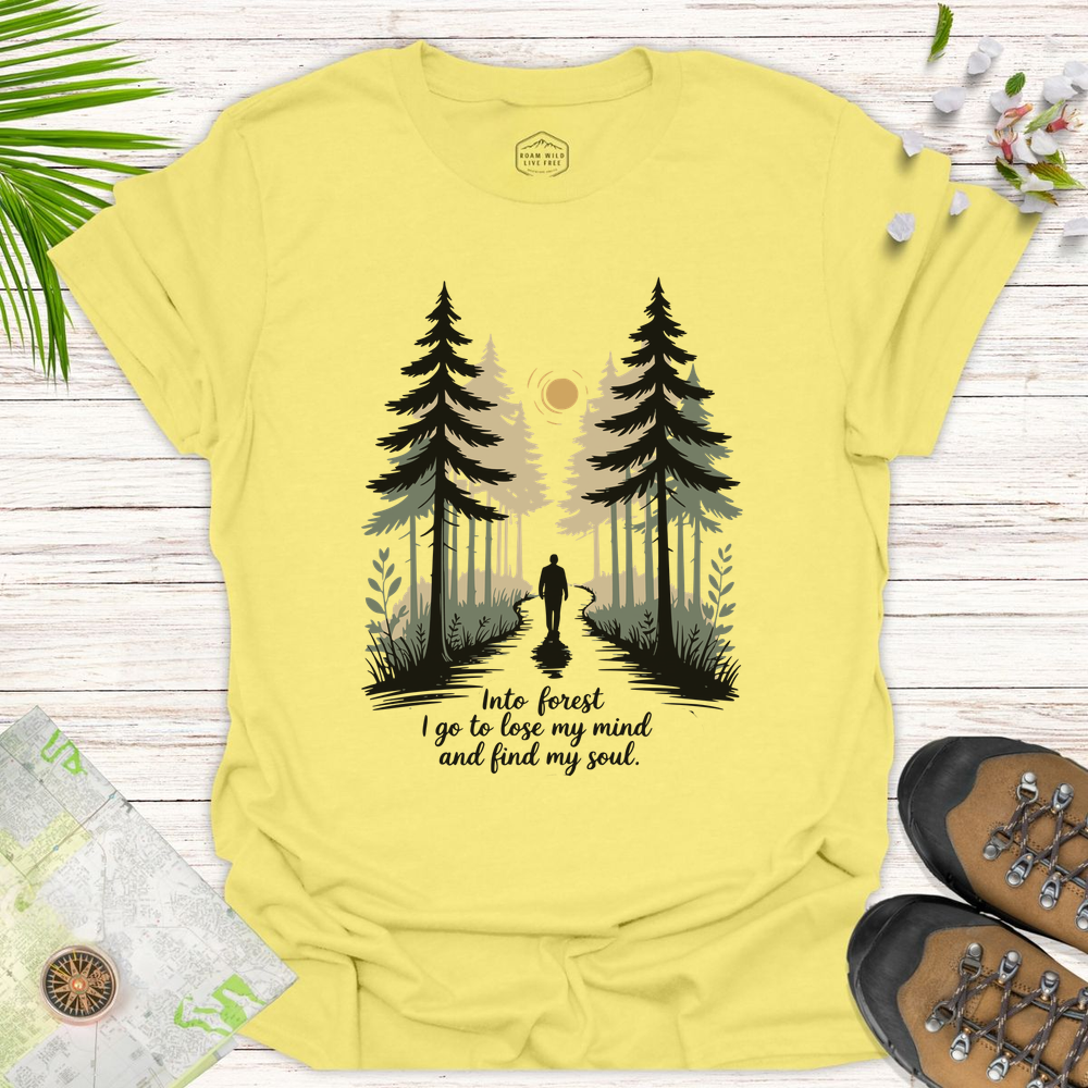 Lose My Mind Unisex T-Shirt - Cornsilk