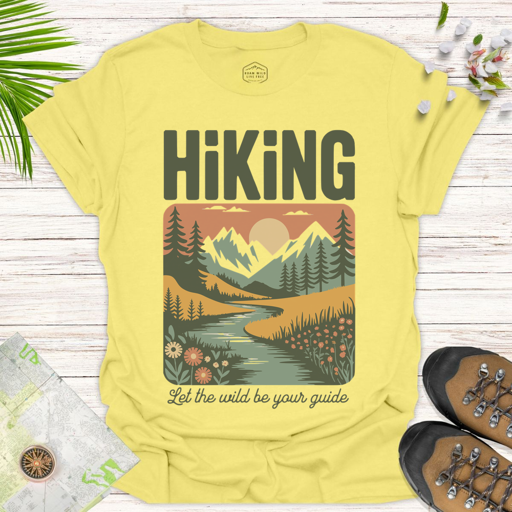 Let The Wild Be Your Guide Unisex T-Shirt - Cornsilk