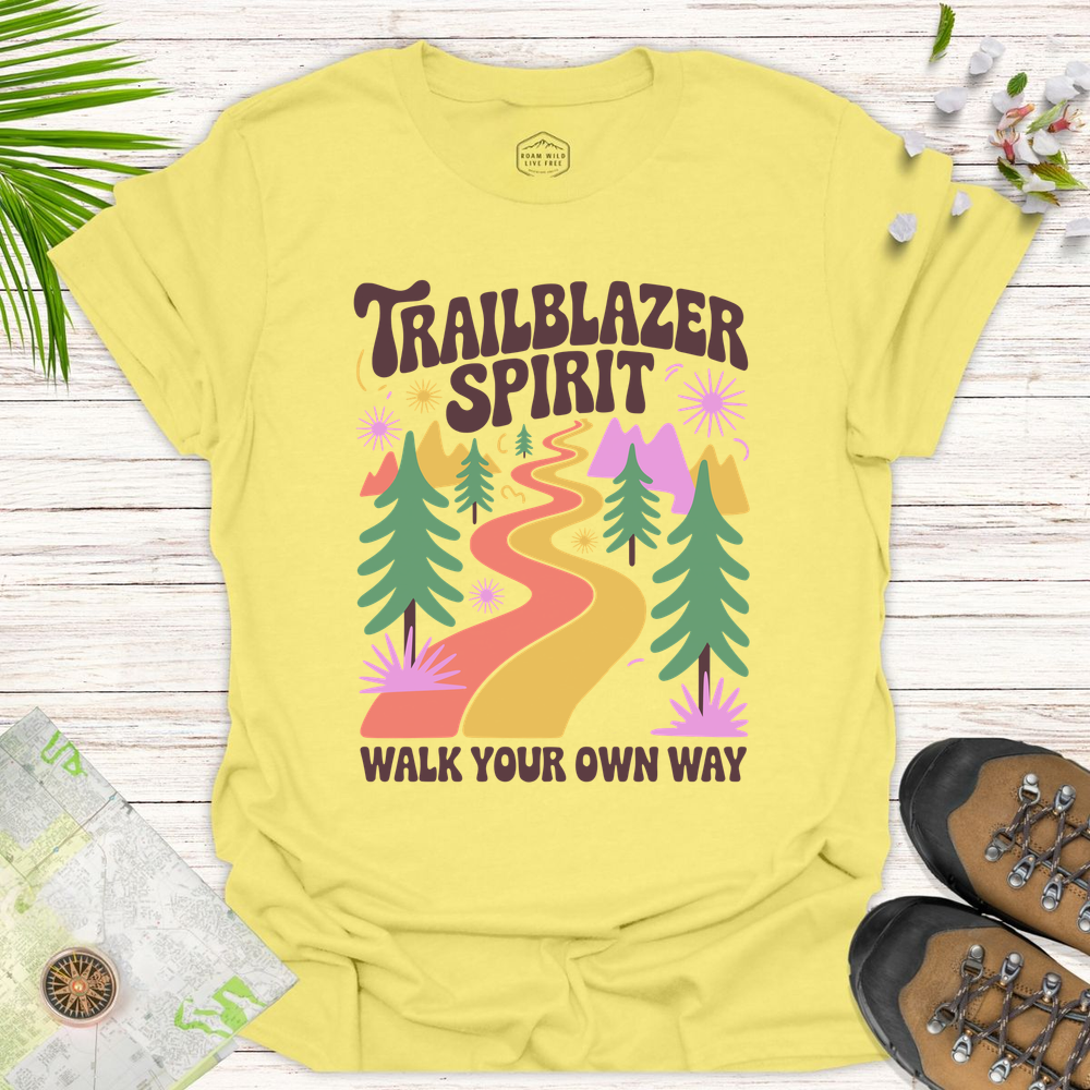 Trailblazer Spirit Unisex T-Shirt - Cornsilk