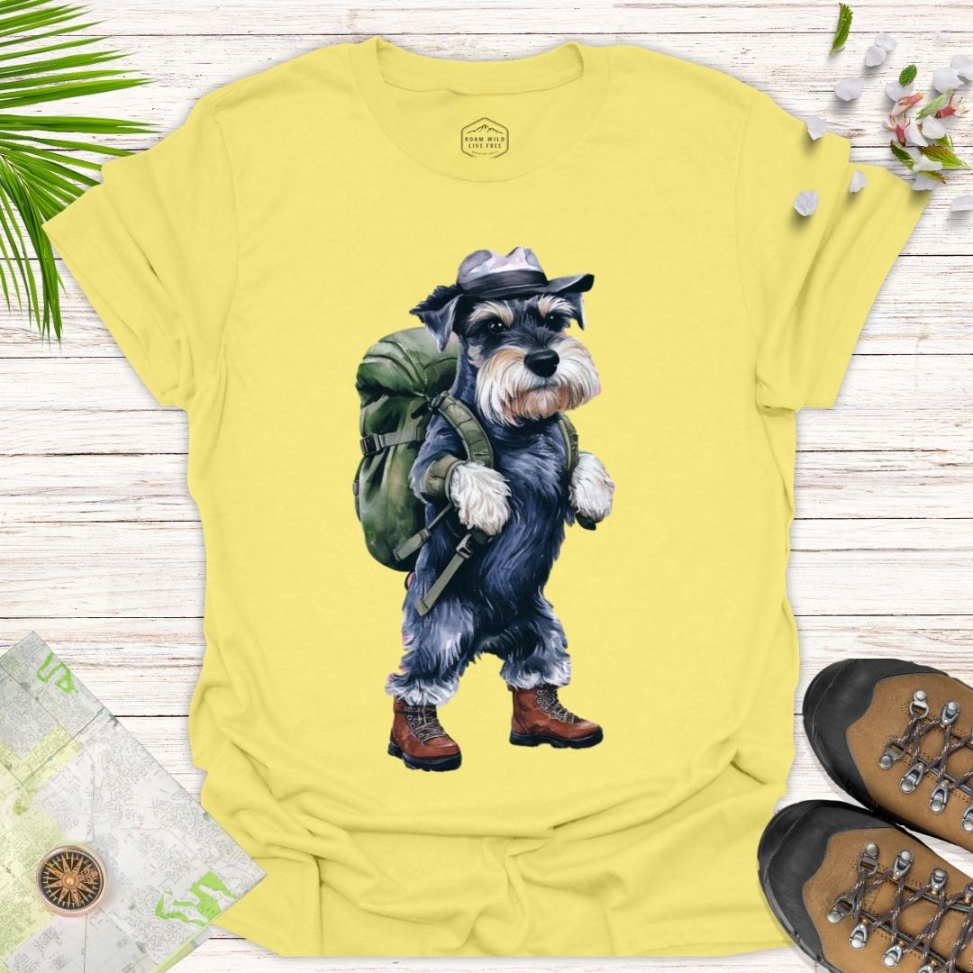 Animal Adventurers Miniature Schnauzer Unisex Tee
