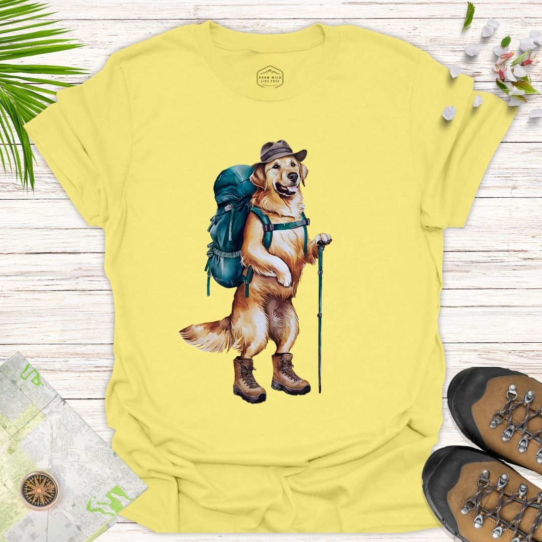 Animal Adventurers Golden Retriever Unisex T-Shirt
