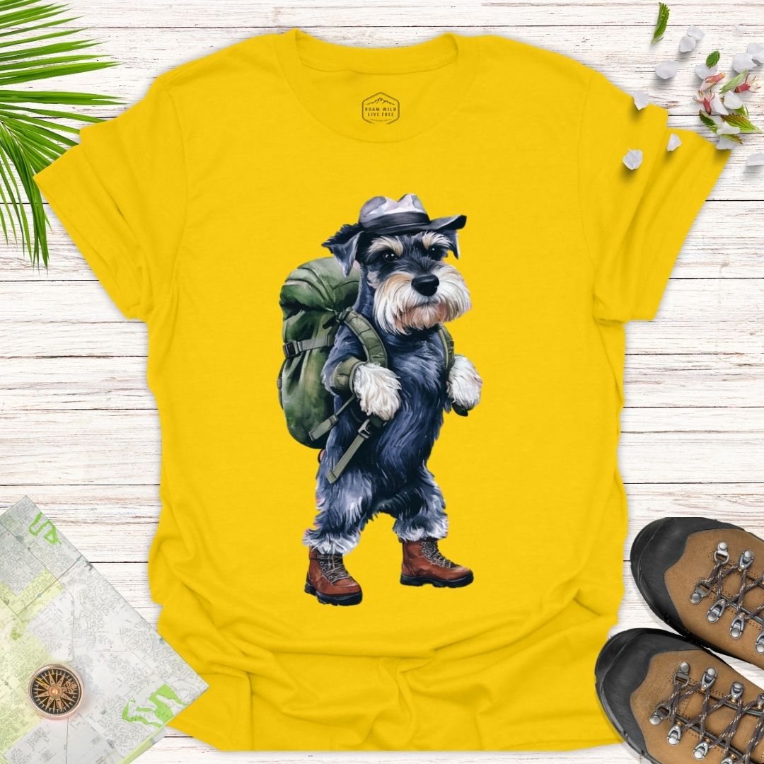 Animal Adventurers Miniature Schnauzer Unisex Tee