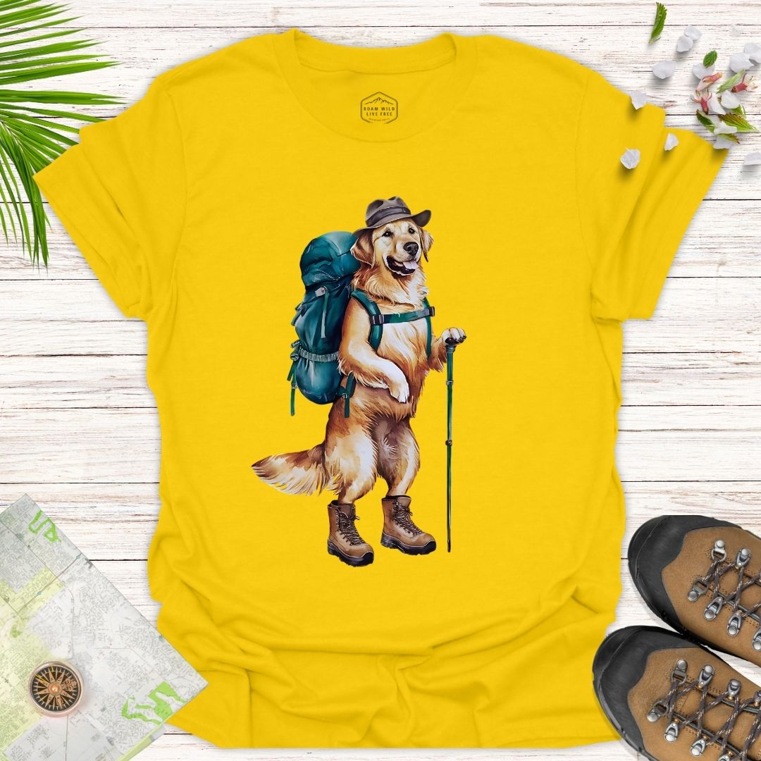 Animal Adventurers Golden Retriever Unisex T-Shirt
