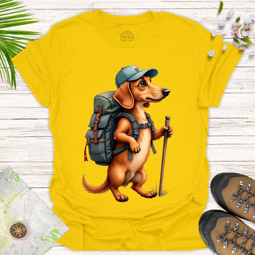 Animal Adventurers Daschund Unisex T-Shirt