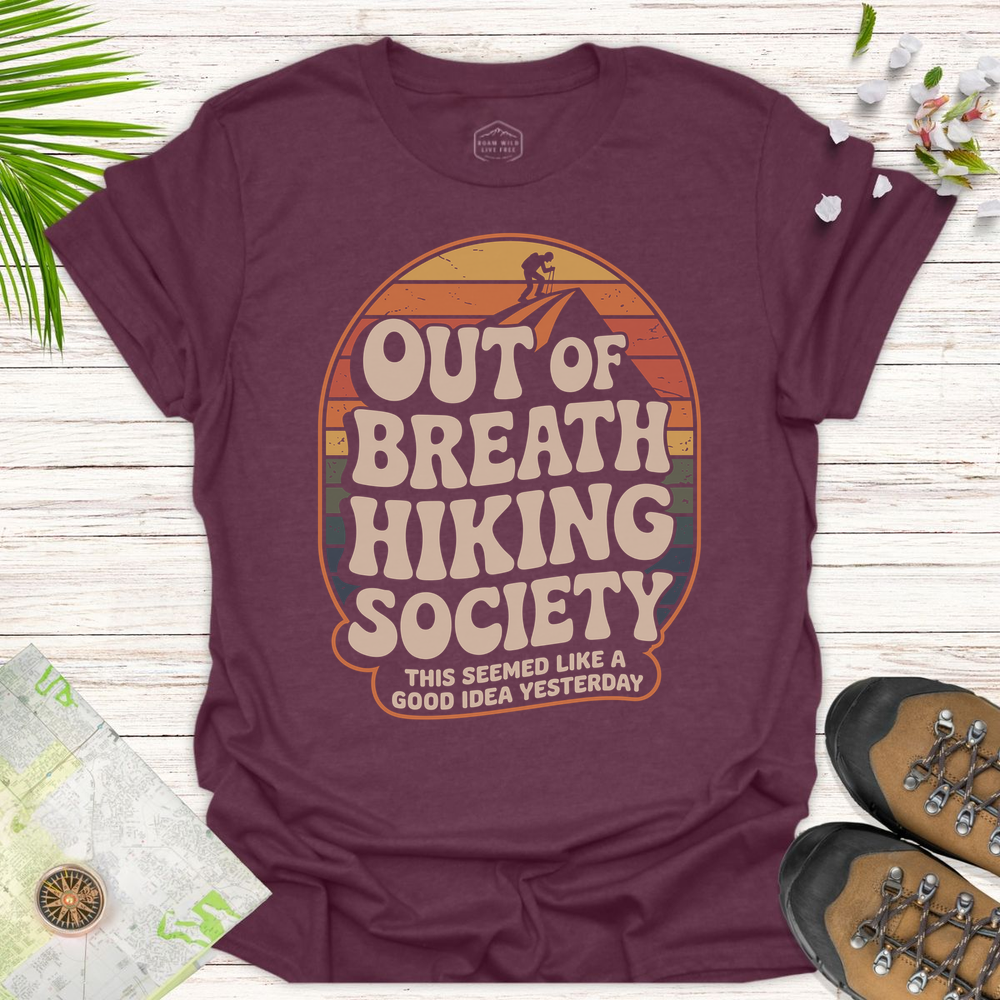 Seemed Like A Good Idea Yesterday Unisex T-Shirt - Heather Maroon