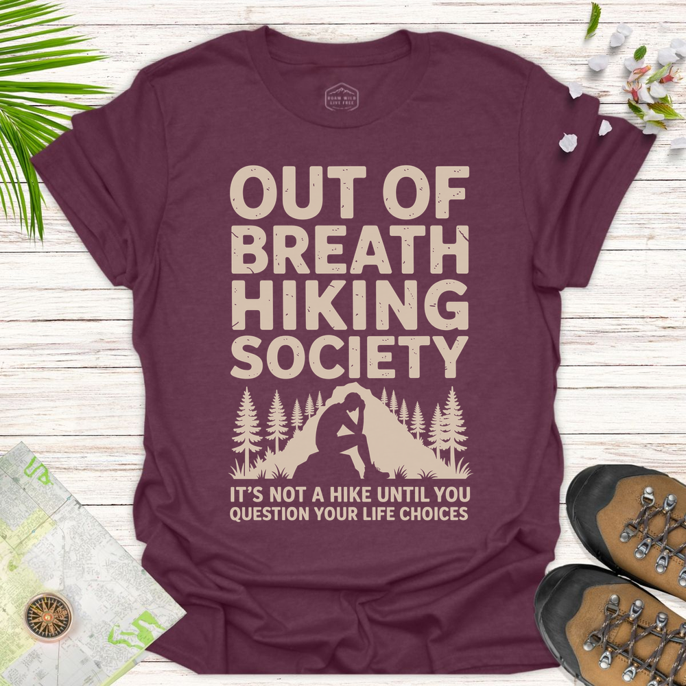 Question Your Life Choices Unisex T-Shirt - Heather Maroon
