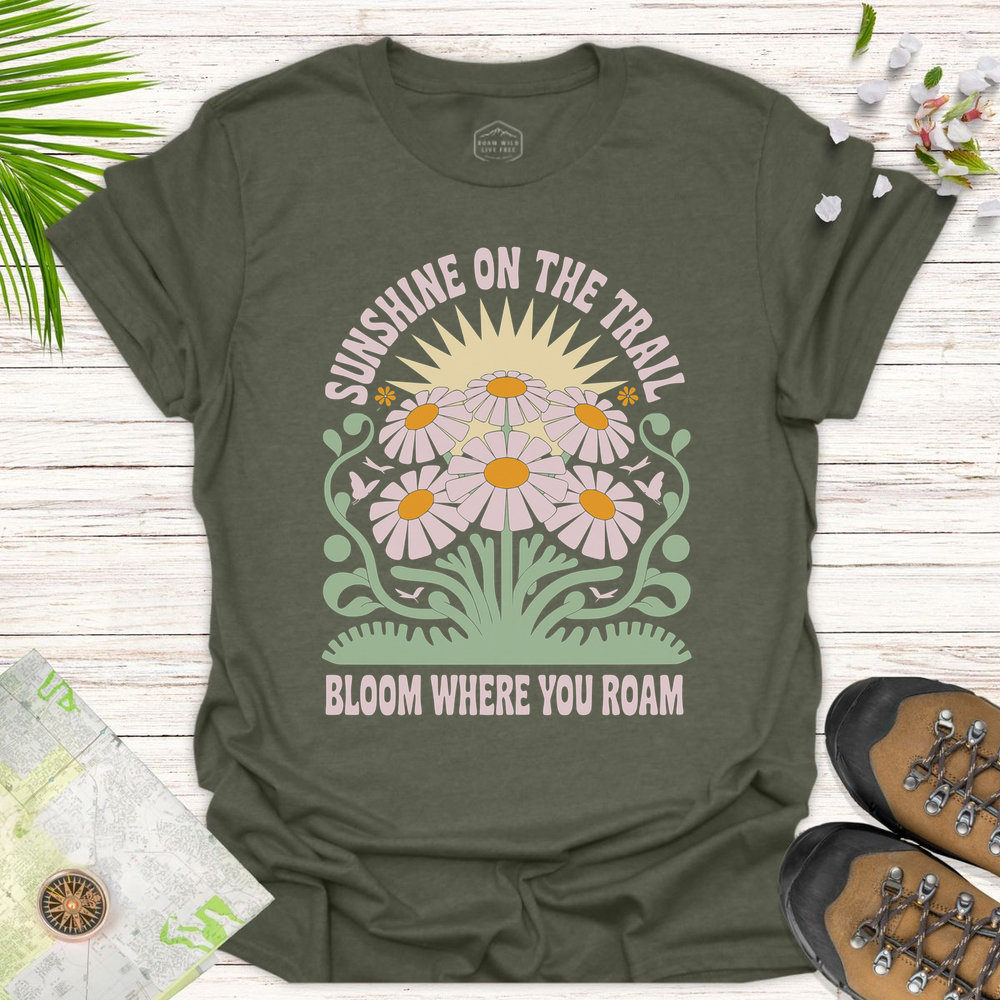 Sunshine On The Trail - Heather Military Green