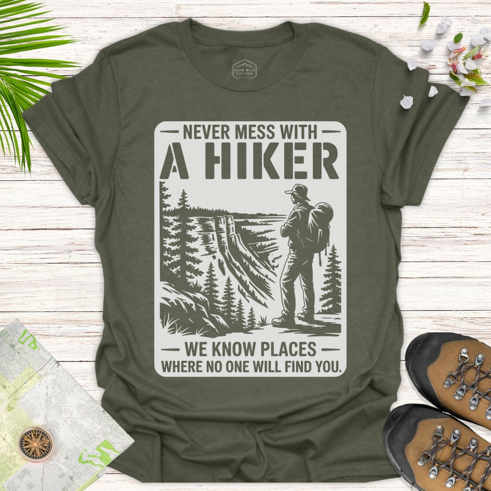 We Know Places Unisex T-Shirt - Heather Military Green