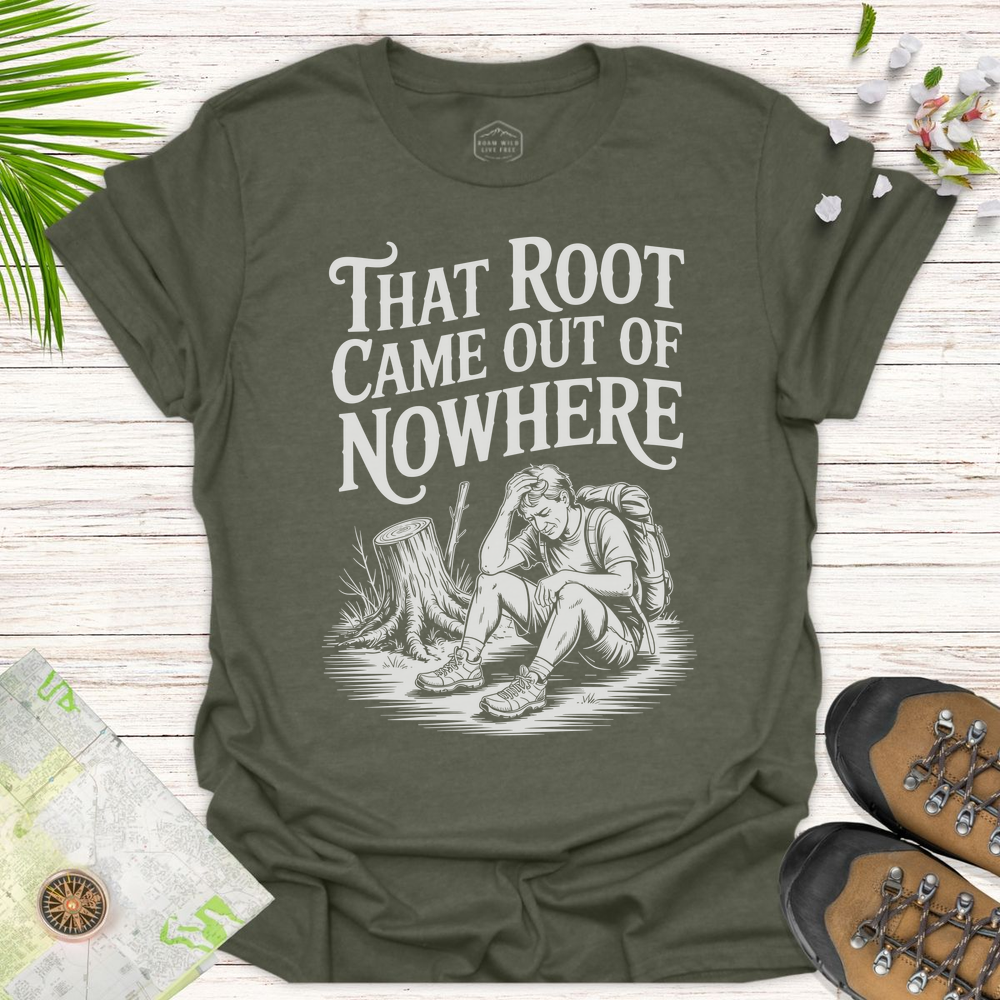 That Root Came Out Of Nowhere Unisex T-Shirt - Heather Military Green