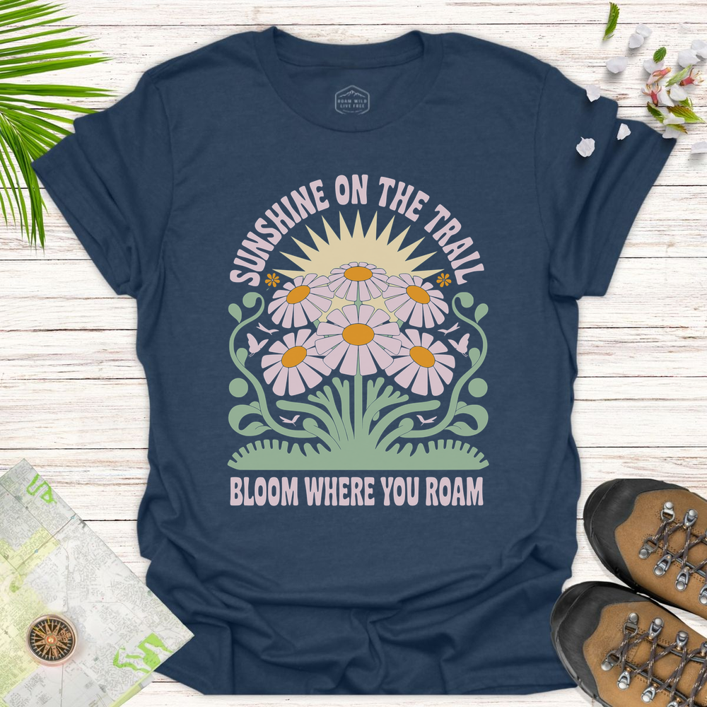 Sunshine On The Trail - Heather Navy