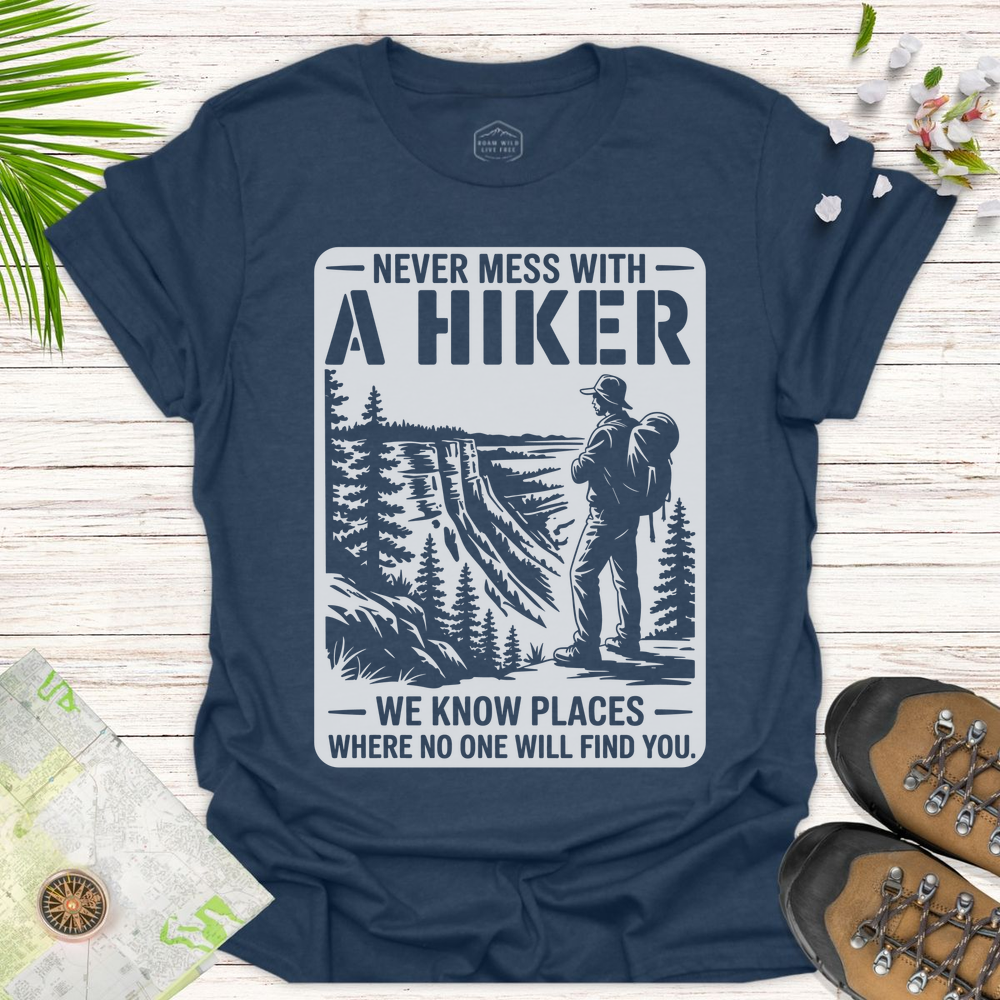 We Know Places Unisex T-Shirt - Heather Navy