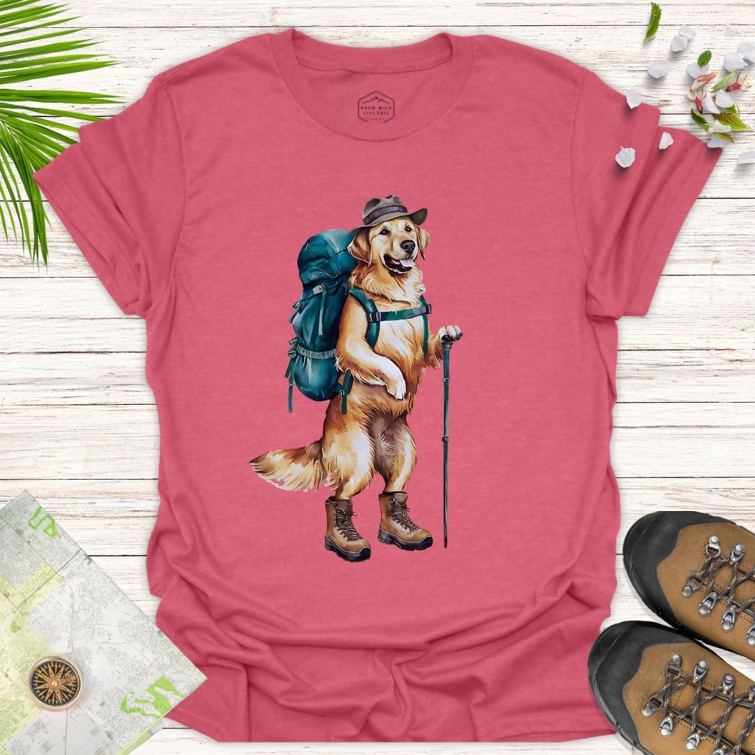 Animal Adventurers Golden Retriever Unisex T-Shirt