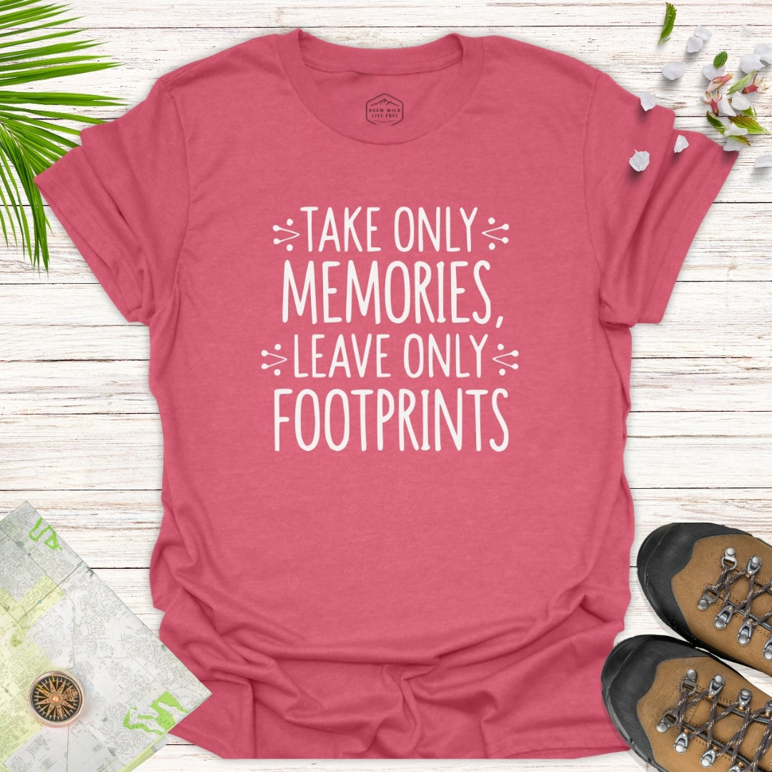 Leave Only Footprints Unisex T-Shirt