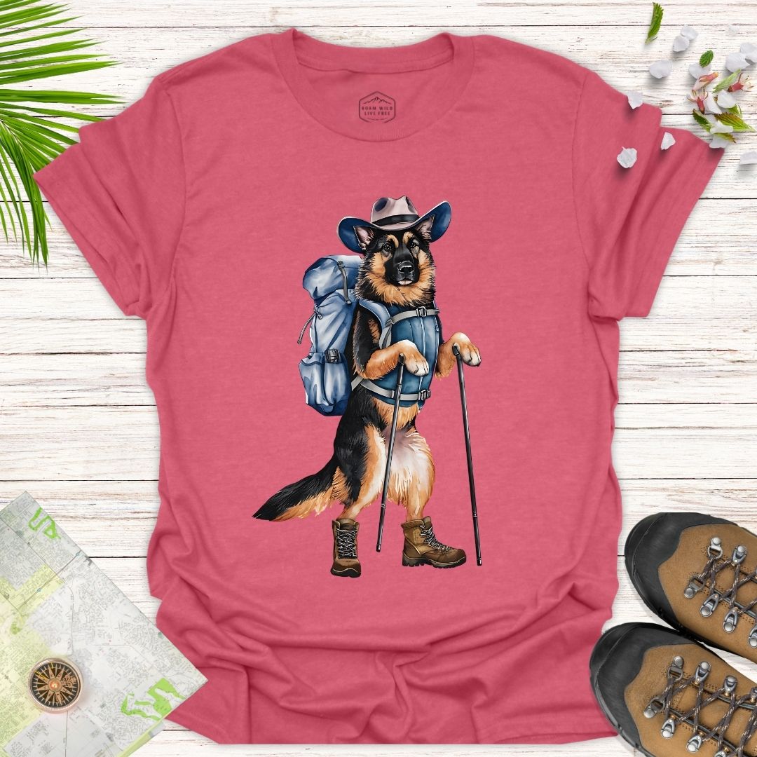 Animal Adventurers German Shepherd Unisex T-Shirt