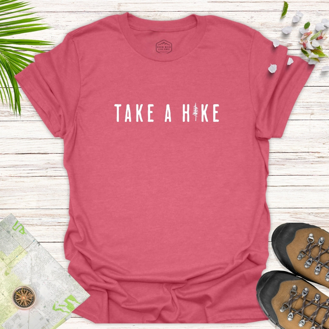 Take A Hike Pine Tree Unisex T-Shirt