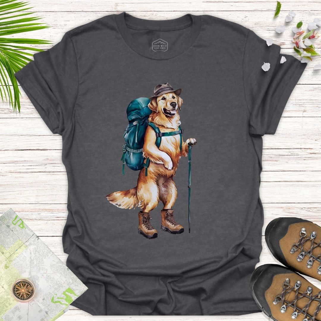 Animal Adventurers Golden Retriever Unisex T-Shirt
