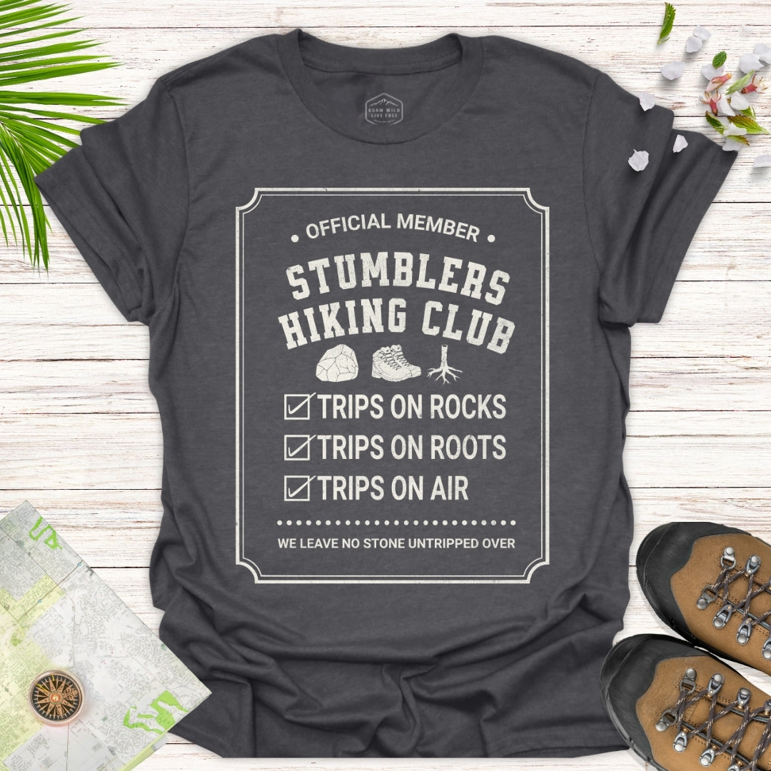 Official Member Stumblers Hiking Club Unisex T-Shirt