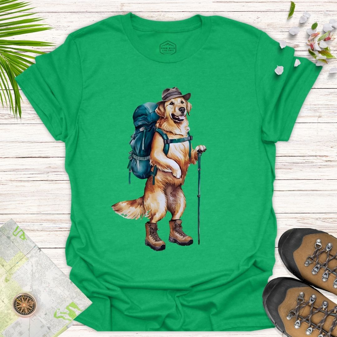 Animal Adventurers Golden Retriever Unisex T-Shirt