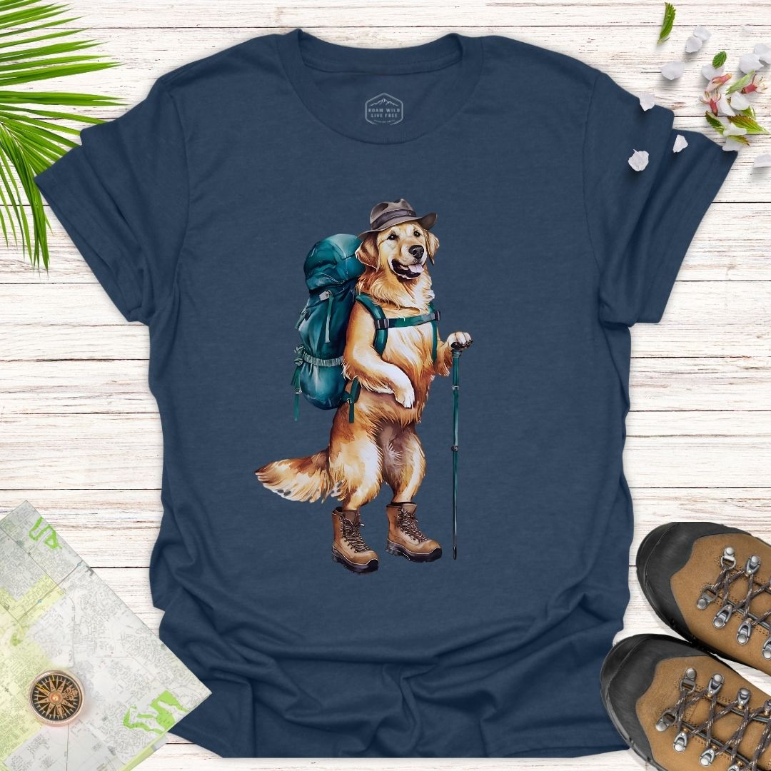 Animal Adventurers Golden Retriever Unisex T-Shirt