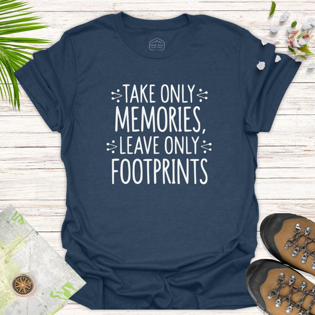 Leave Only Footprints Unisex T-Shirt