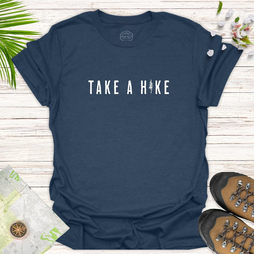 Take A Hike Pine Tree Unisex T-Shirt