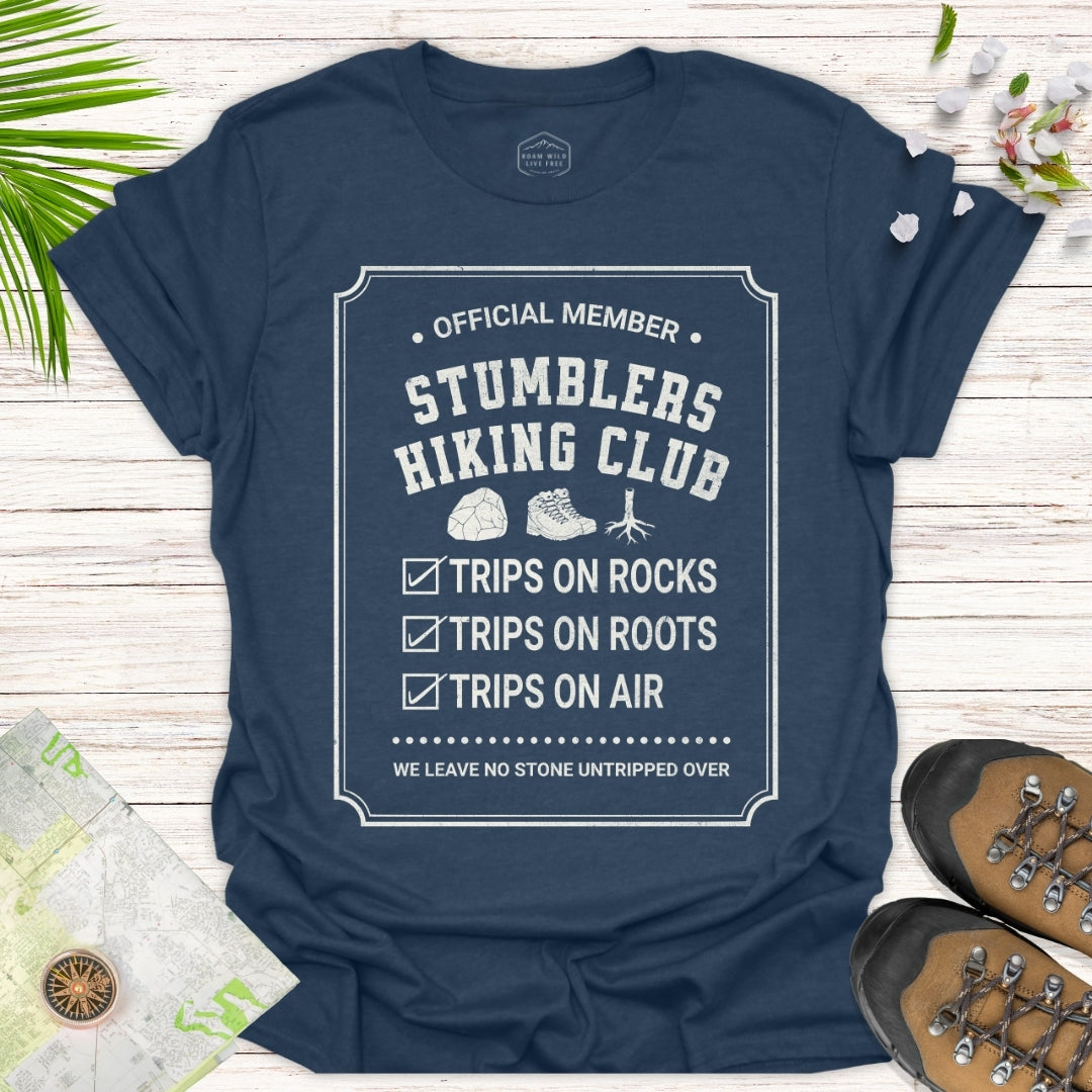 Official Member Stumblers Hiking Club Unisex T-Shirt