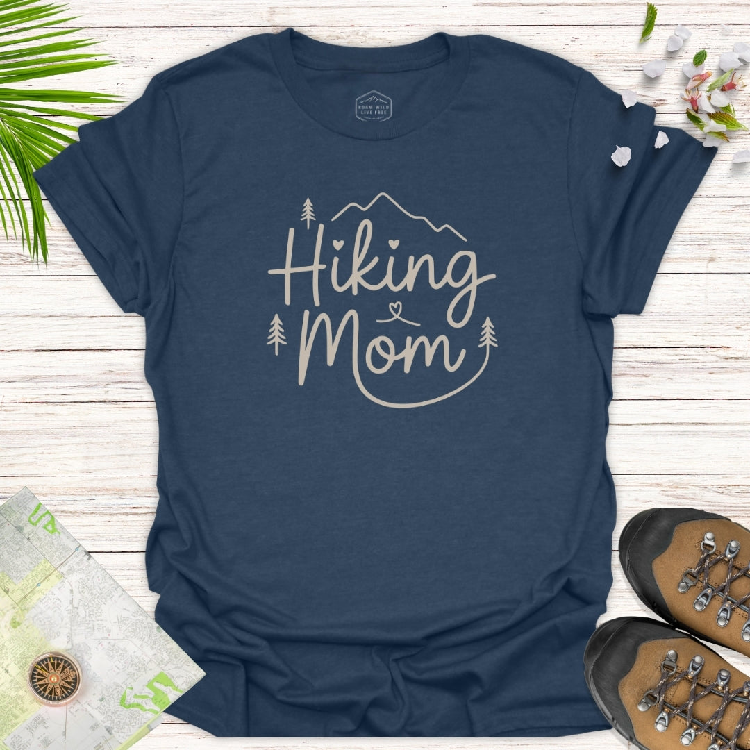 Hiking Mom Minimalist Unisex T-Shirt