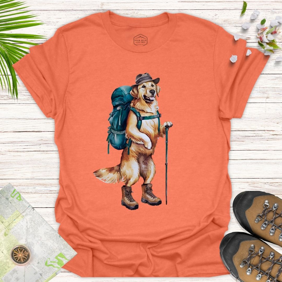 Animal Adventurers Golden Retriever Unisex T-Shirt