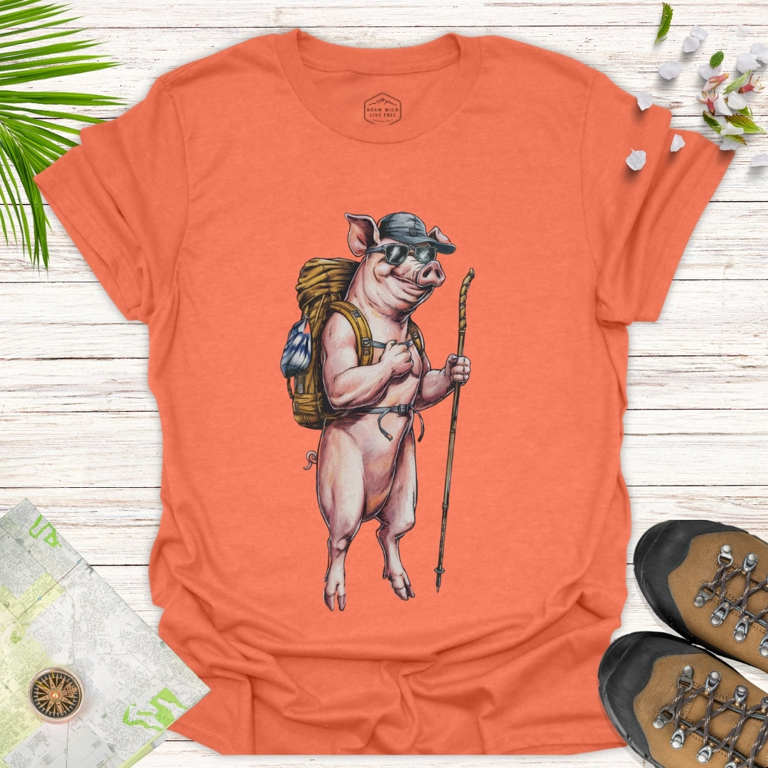 Animal Adventurers Pig Unisex T-Shirt