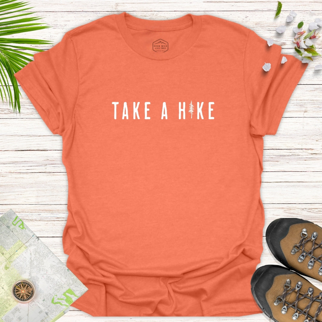 Take A Hike Pine Tree Unisex T-Shirt