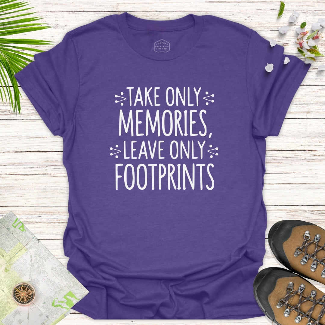 Leave Only Footprints Unisex T-Shirt