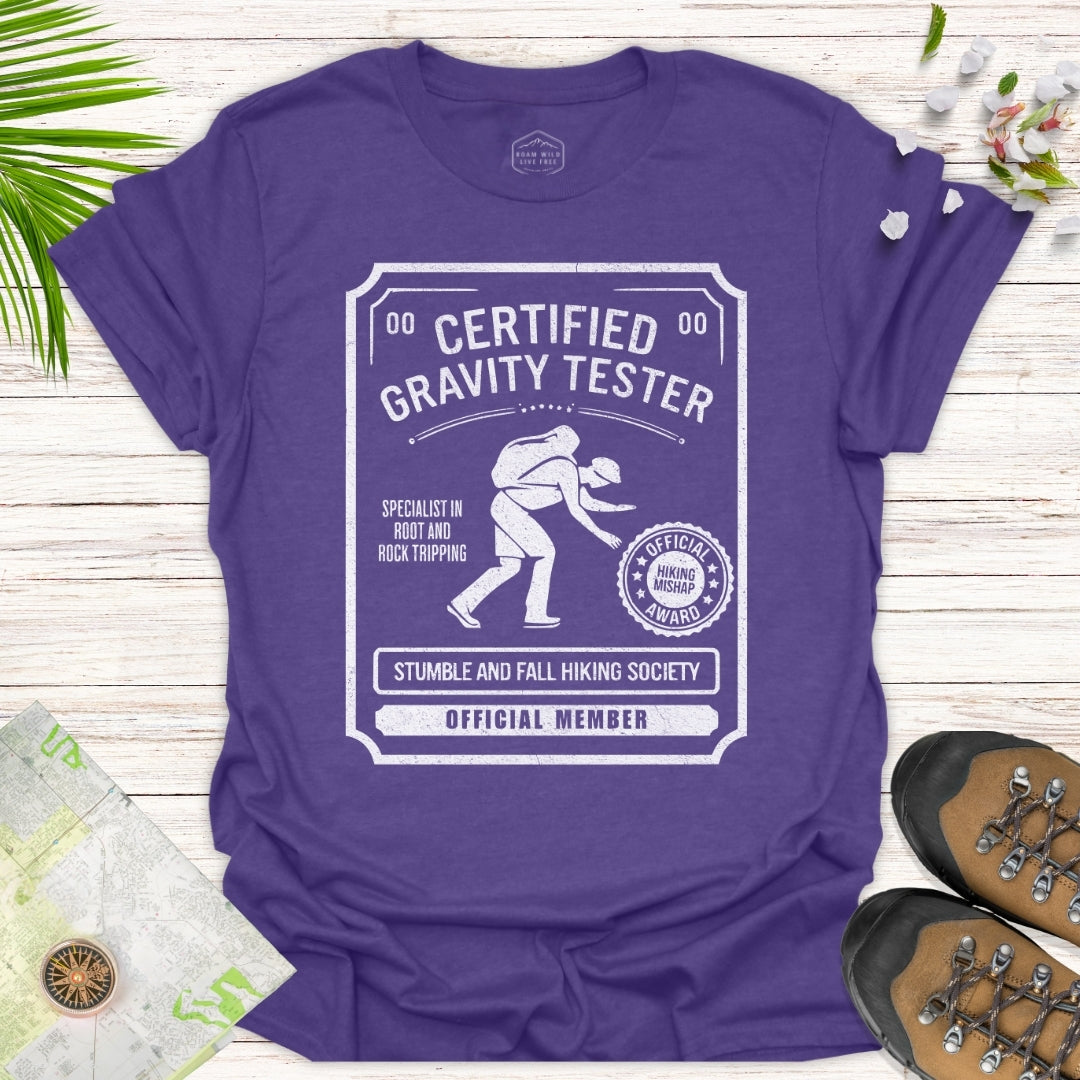 Certified Gravity Tester Unisex T-Shirt