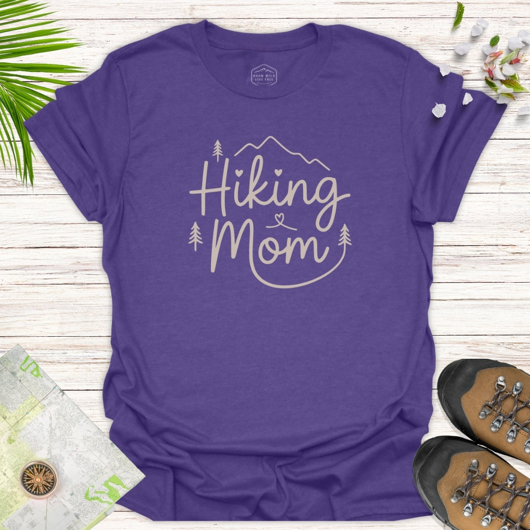 Hiking Mom Minimalist Unisex T-Shirt