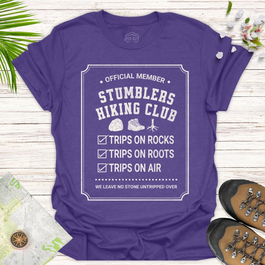 Official Member Stumblers Hiking Club Unisex T-Shirt