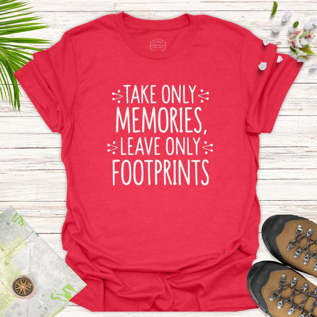 Leave Only Footprints Unisex T-Shirt