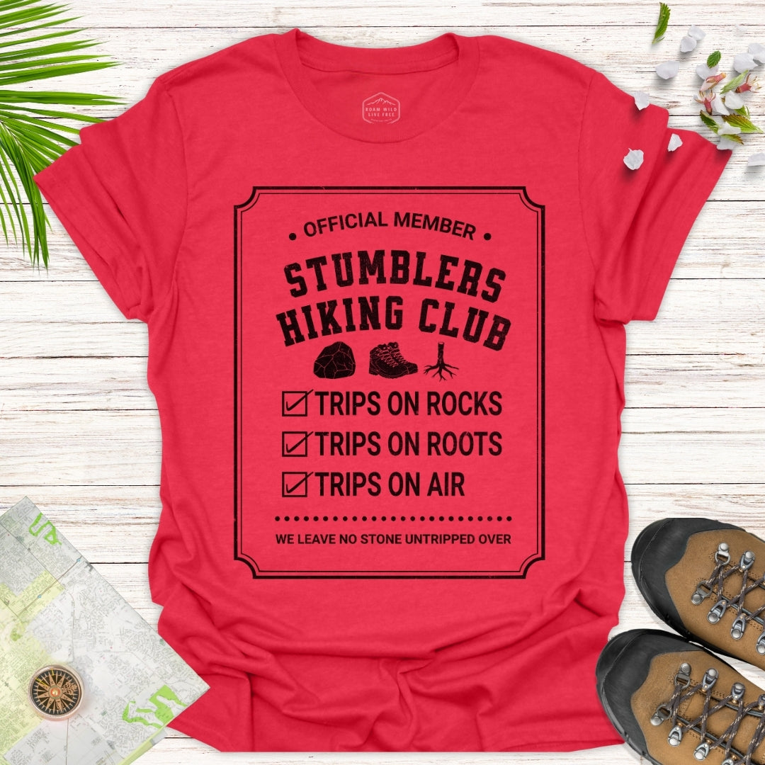 Official Member Stumblers Hiking Club Unisex T-Shirt