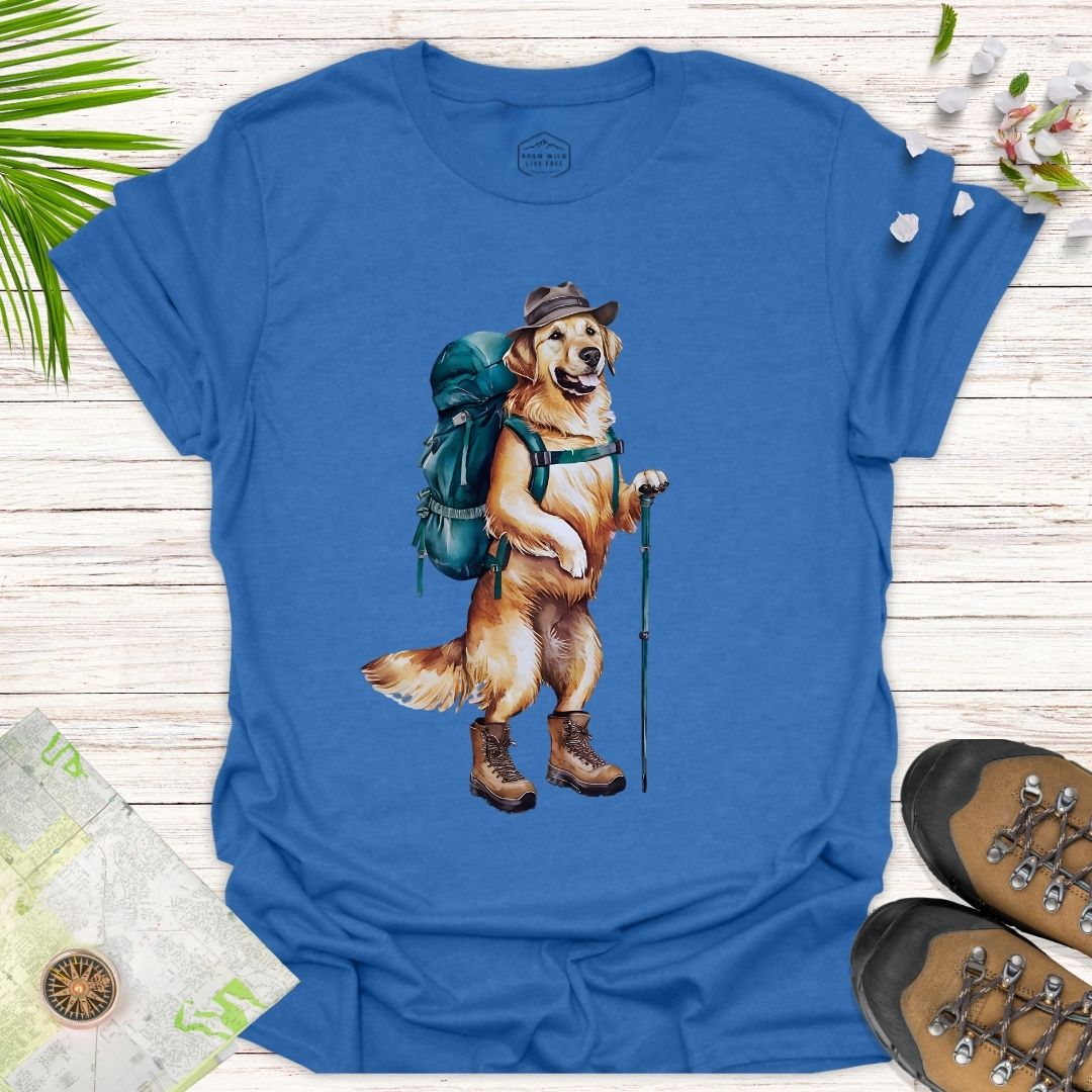 Animal Adventurers Golden Retriever Unisex T-Shirt