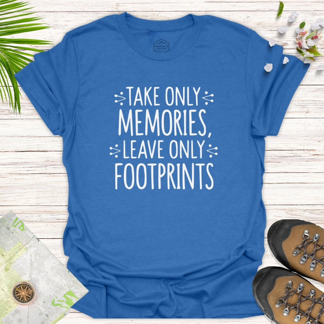 Leave Only Footprints Unisex T-Shirt
