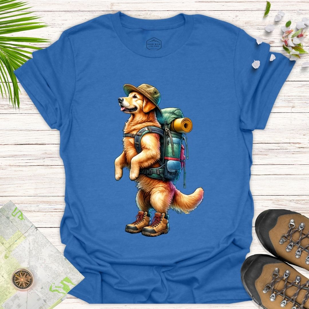 Animal Adventurer Golden Retriever Unisex T Shirt