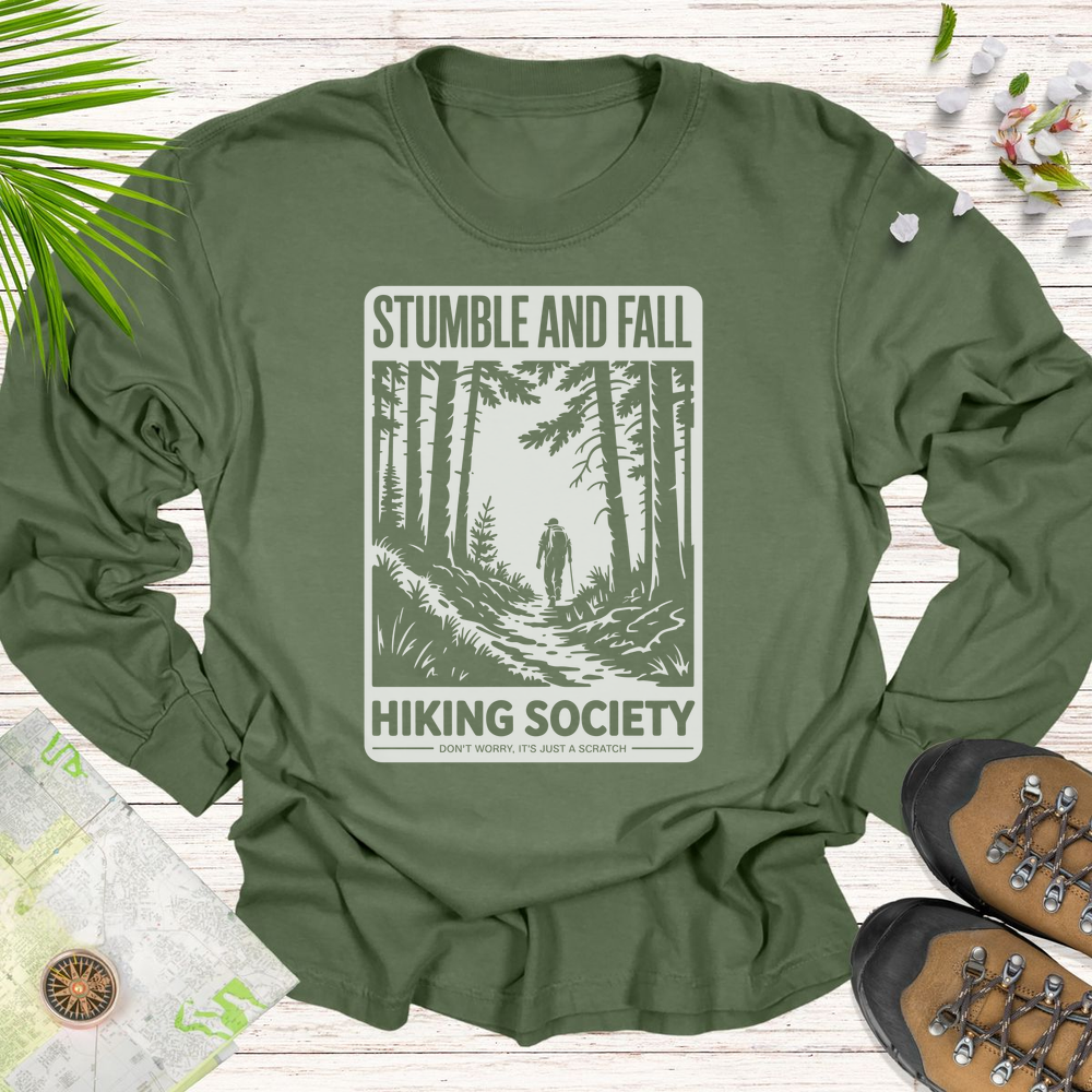 Stumble And Fall Unisex T Shirt Long Sleeve Unisex T-Shirt - Hemp