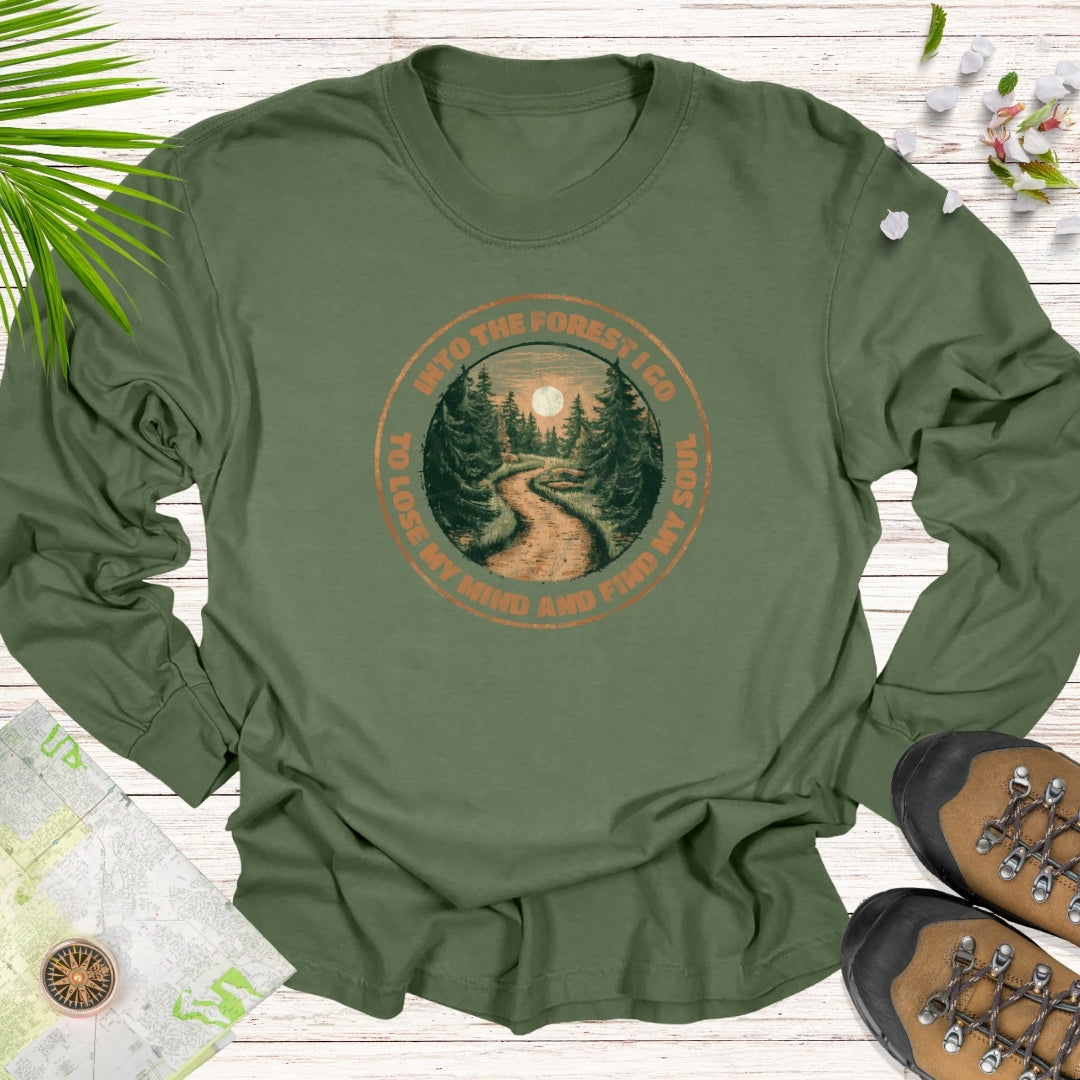 Into The Forest I Go Unisex Long Sleeve T-Shirt