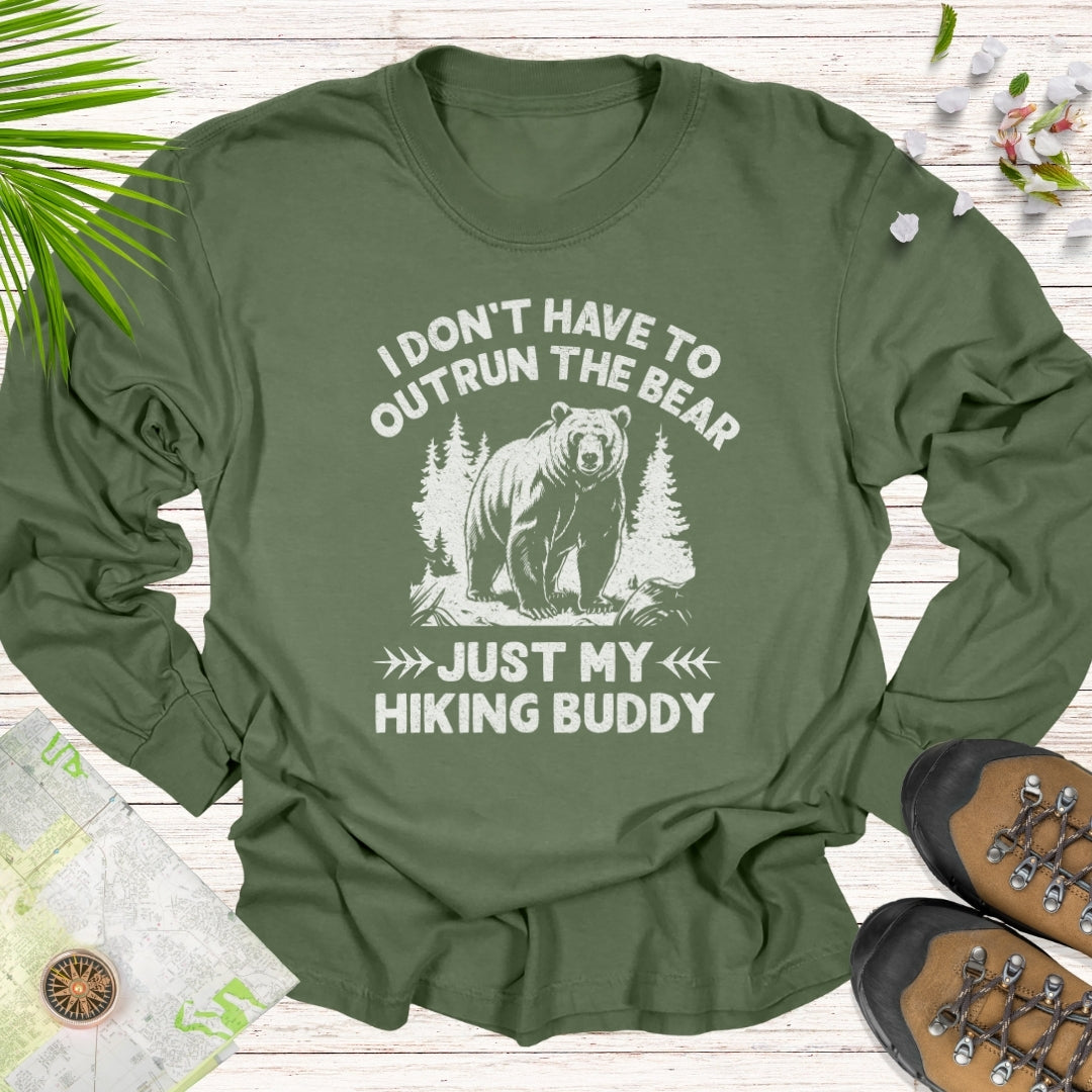 I Don't Have To Outrun The Bear Long Sleeve Unisex Shirt