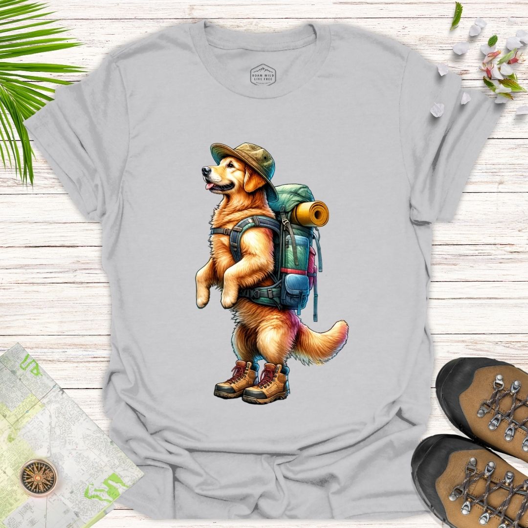 Animal Adventurer Golden Retriever Unisex T Shirt